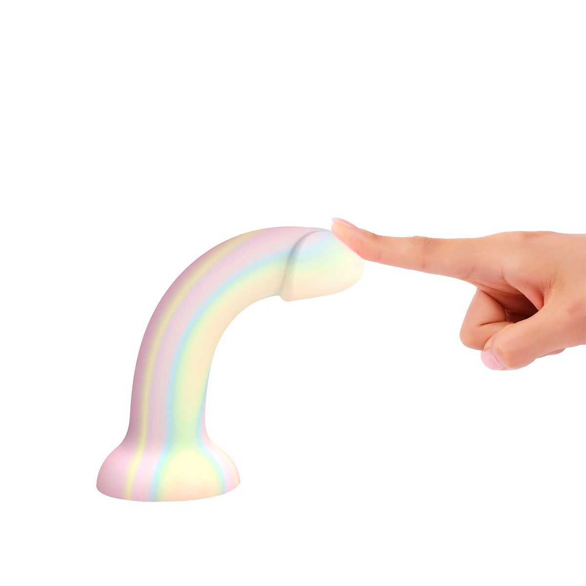 Love to Love Dildolls Fantasia 7 inch Silicone Suction Cup Dildo Glow-in-the-Dark