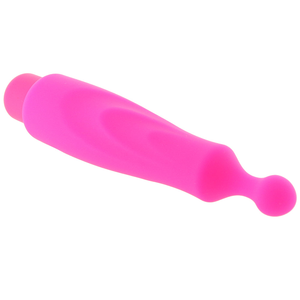 Luminous Dido 10-Speed Bullet Vibrator With Silicone Pinpoint Sleeve Fuchsia